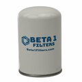 Beta 1 Filters Spin-On replacement filter for KL850009 / KELTEC B1SO0001420